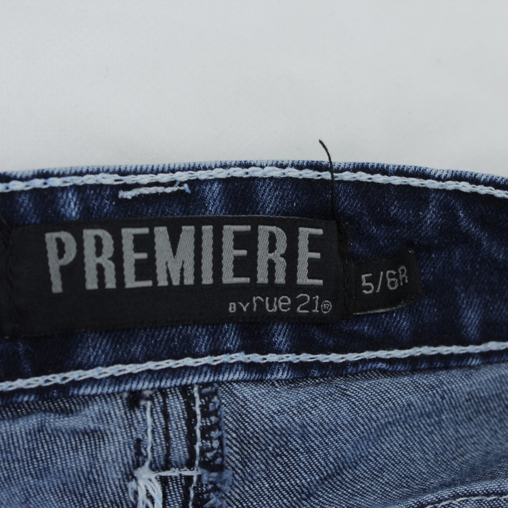 Premiere by Rue21 Skinny Jeans - Dark Blue - Size 5/6R - Picture 7 of 11
